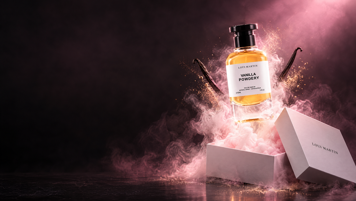 Loui Martin Vanilla Powdery, nouveauté Maison Sahiré
